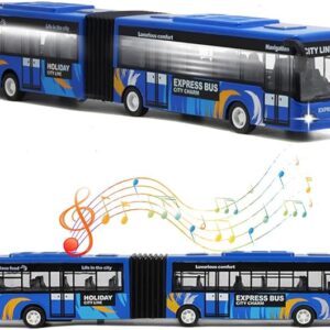 Crelloci City Bus Toy for Kids