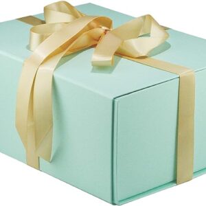 MOYEUPAC Gift Box with Magnetic Closure Lid 9" X 7" X 4" for Gift Packaging