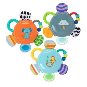 Nuby Look-at-Me Mirror Teether Toy, Colors May Vary
