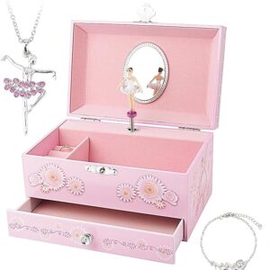 RR ROUND RICH DESIGN Kids Musical Jewelry Box