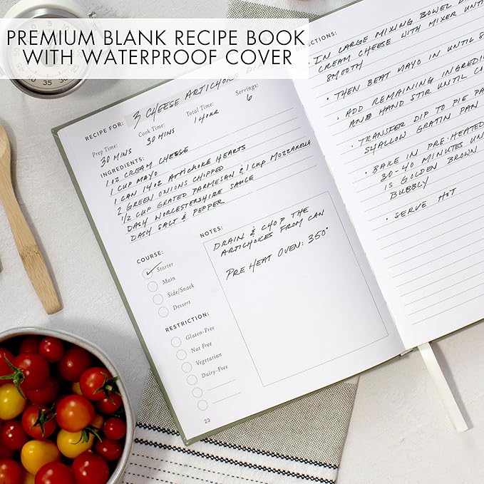 Recipe Book to Write in Your Own Recipes2