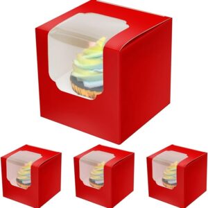 Red Cupcake Boxes