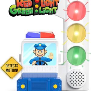 Red Light Green Light Game with Motion Sensing