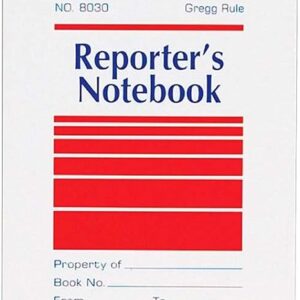 Reporters Note Book
