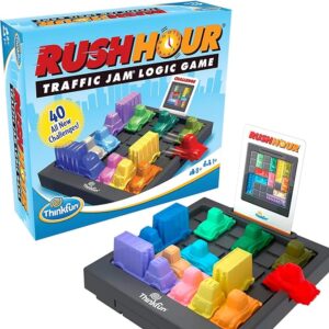 Rush Hour Traffic Jam Brain Game and STEM Toy for Boys and Girls Age 8 and Up